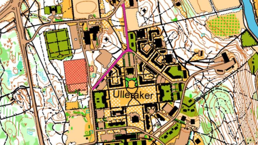 Karta pågående vägarbeten i Ulleråker